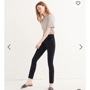 Madewell 9’ High Rise Petite Skinny In Lunar Wash